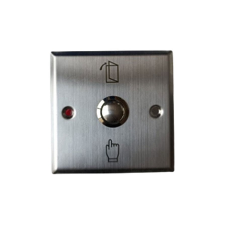 Startups Metallic Exit Button [S86] (Fireproof pc materials| plastic exit button| luminescent indicators)