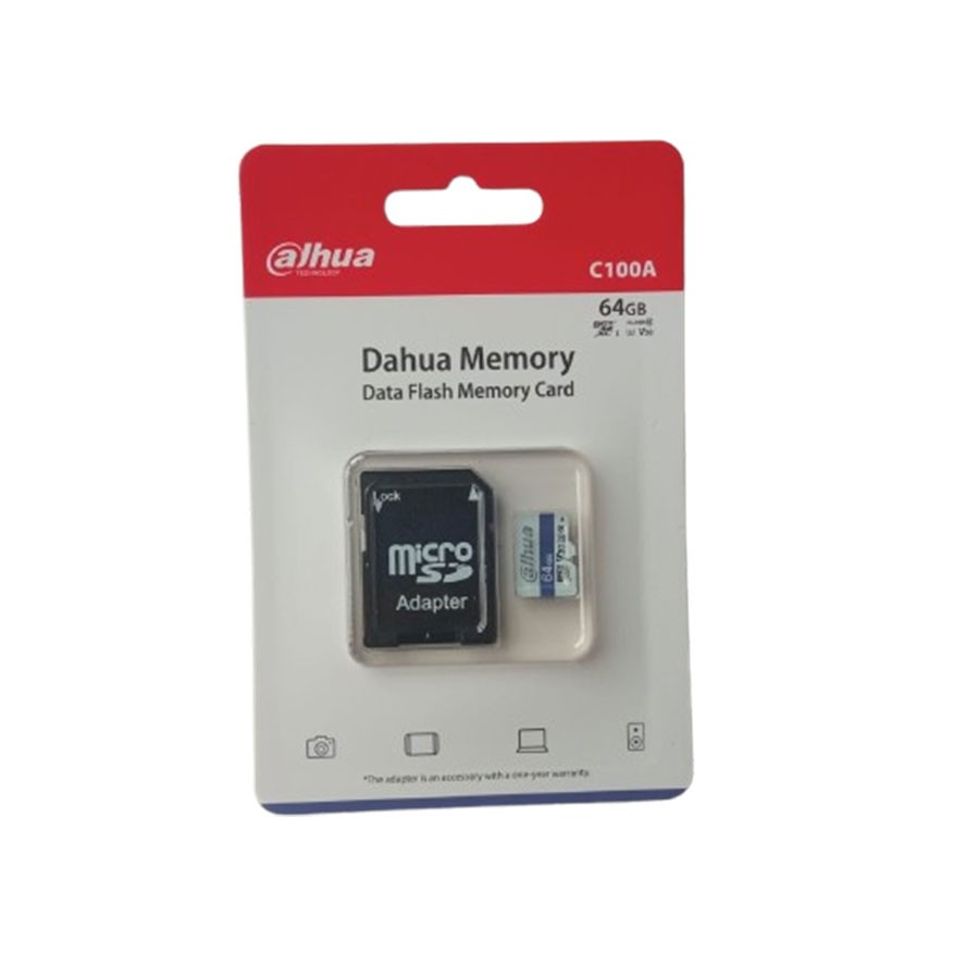 Dahua 64GB Memory Card [DHI-TF-C100A-64GB]