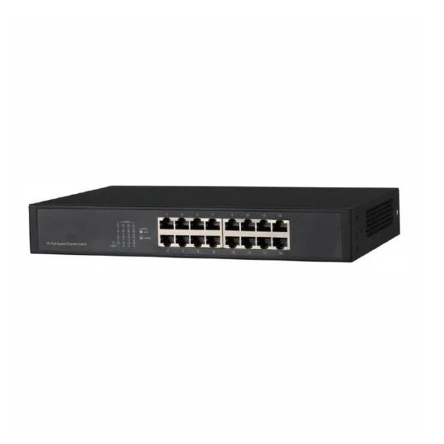 Dahua 16-Port Gigabit Unmanaged Switch [DH-PFS3016-16GT]
