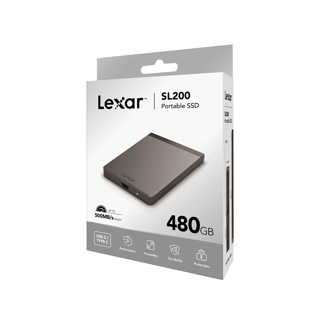Lexar SL200 480 Portable SSD