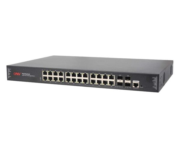 28-port Gigabit Managed PoE Switch
