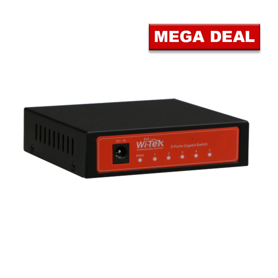 Wi-Tek 8 port GIG Switch [WI-SG108]