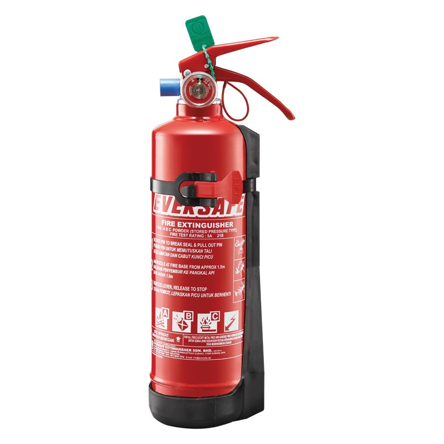 EVERSAFE 1 kg. ABC  Type Fire Extinguisher [ES-FEABC1SP]