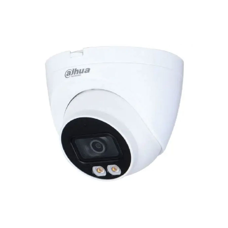 Dahua 4MP Full-color Fixed-focal Eyeball Network Camera [DH-IPC-HDW2439TP-AS-LED] (4MP | 2.8mm Lens | Indoor Camera | 30Mtr | IR Led |Audio)
