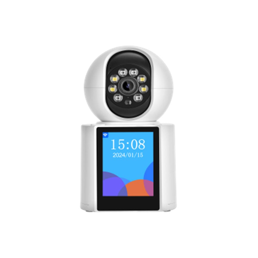 Startups 3MP Video Call Infrared light+warmlight Indoor Wi-Fi Camera[RV30] (3MP | 2.8mm Lens |Indoor | PTZ-355° | IR Led)