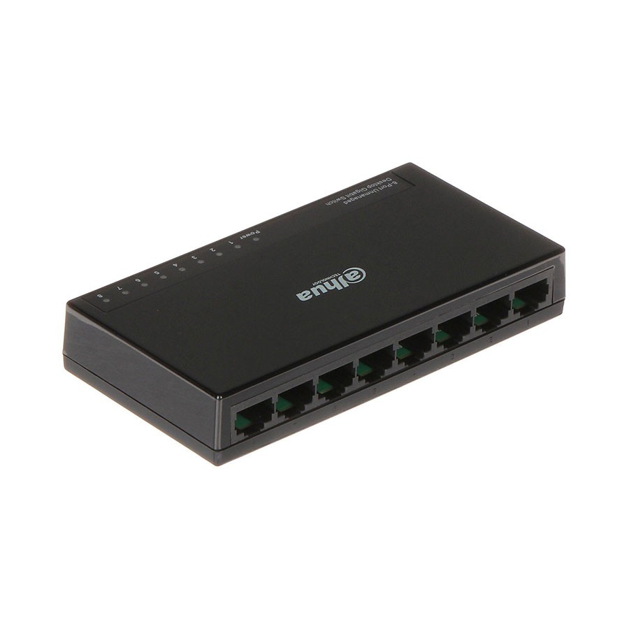 Dahua 8-Port Desktop Gigabit Ethernet Switch [DH-PFS3008-8GT-L]