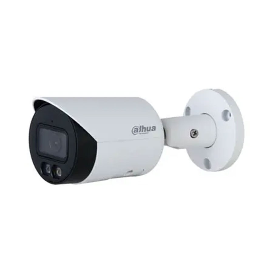 Dahua 4MP Smart Dual Light Fixed-focal Bullet Network Camera [DH-IPC-HFW2449S-S-IL] (4MP | 3.6mm Lens | Outdoor Camera | 30Mtr | IR Led | Audio)