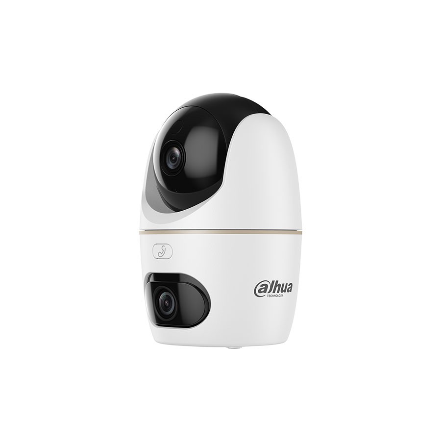 Dahua 3+3MP Indoor Wi-Fi Dual-Lens PT Camera [DH-H3D-3F] (3+3MP | 3.6mm Lens | Indoor | 30Mtr | IR Led | Audio & Speaker |PT-360°)