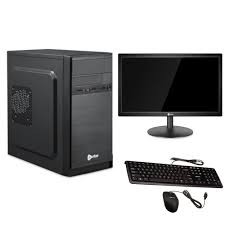 Computer Set - Intel Core i5 3rd Gen, 8GB RAM, 256GB SSD, Windows 11, 19-inch LED Monitor, Keyboard & Mouse with Wi-Fi Connectivity