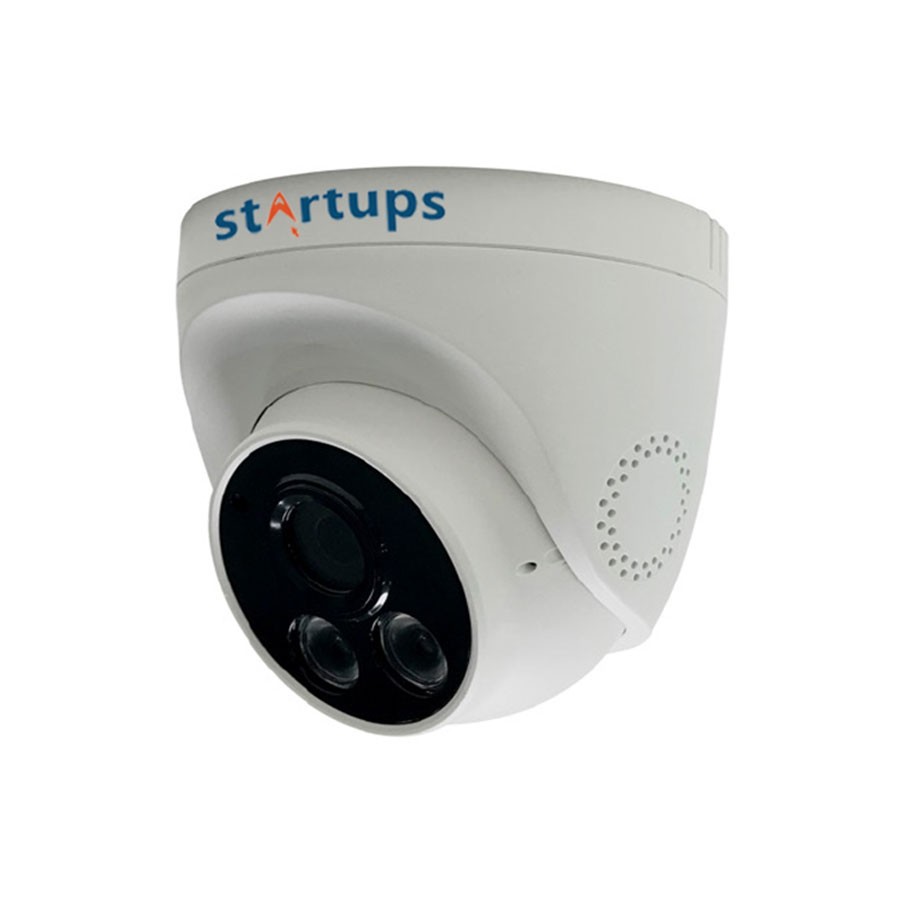 Startups 3MP Warm Light Full Color Dome Network Camera [SC-EH-3M3-SDP] (3MP | 3.6mm Lens | Indoor | 30Mtr | IR Led)