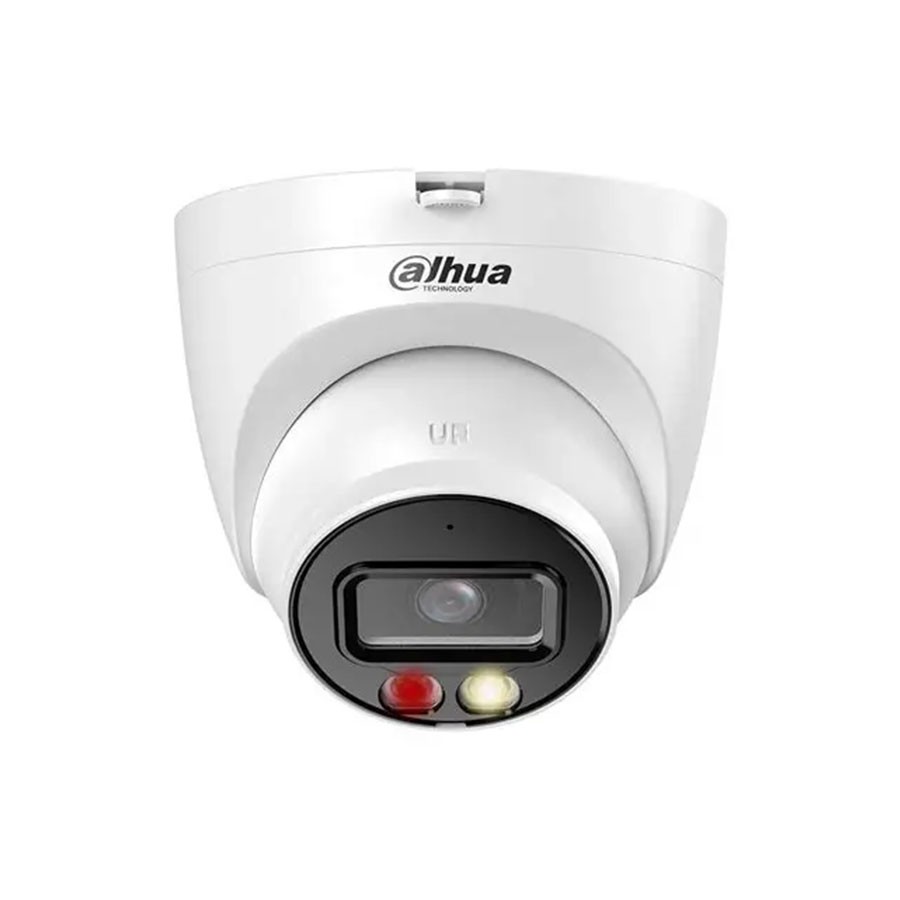 Dahua 4MP Full-color Fixed-focal Network Camera [DH-IPC-HDW2449T-S-IL] (4MP | 2.8mm Lens | Indoor Camera | 30Mtr | IR Led |Audio)