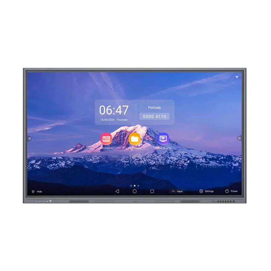 UNV 65" 4K Smart Interactive Display [MW3565-T-P] (4GB RAM & 32GB ROM | Octa Core | NO CAMERA)